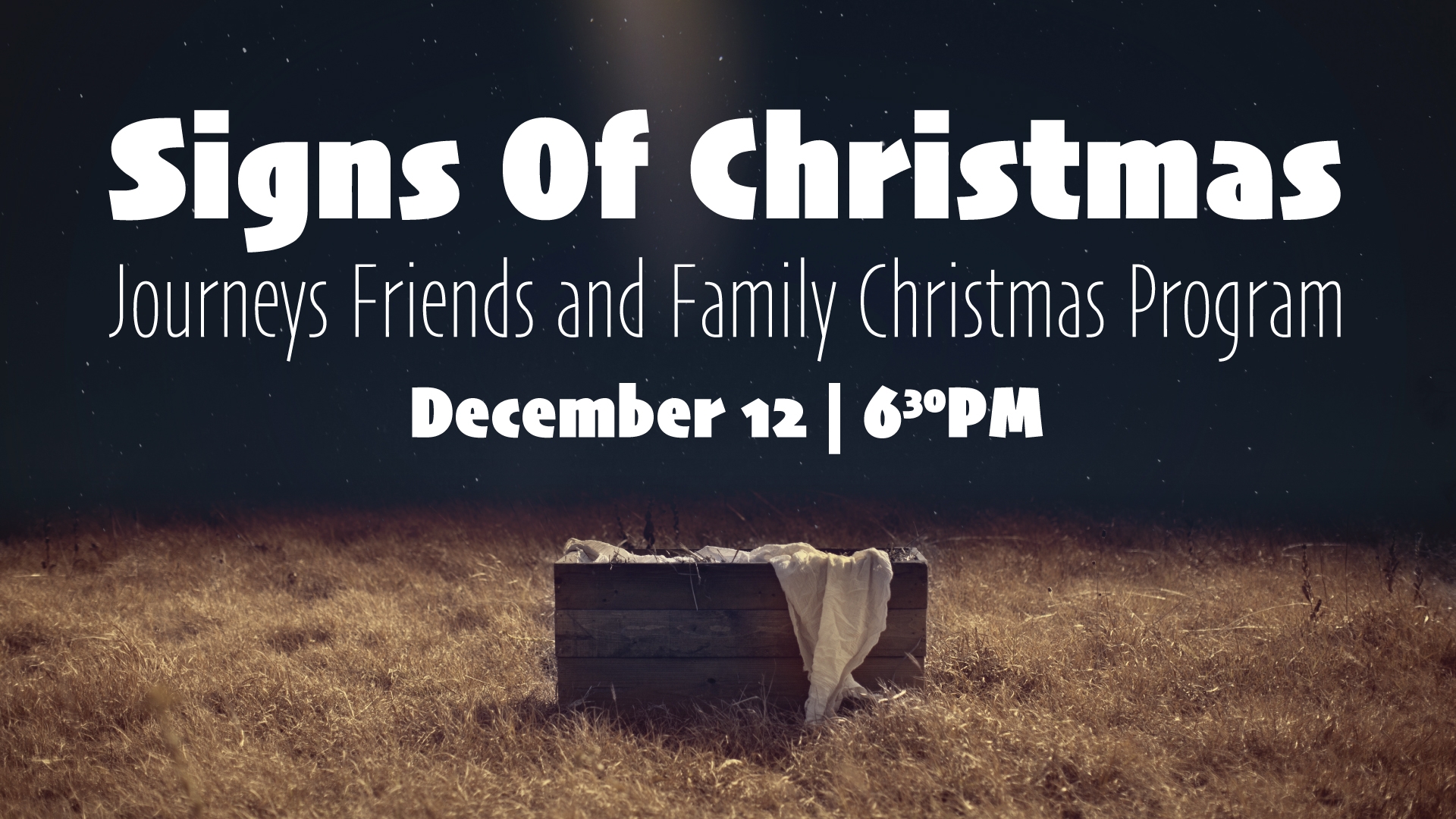 Community Christmas Party | December 3 | 6:30-8PM