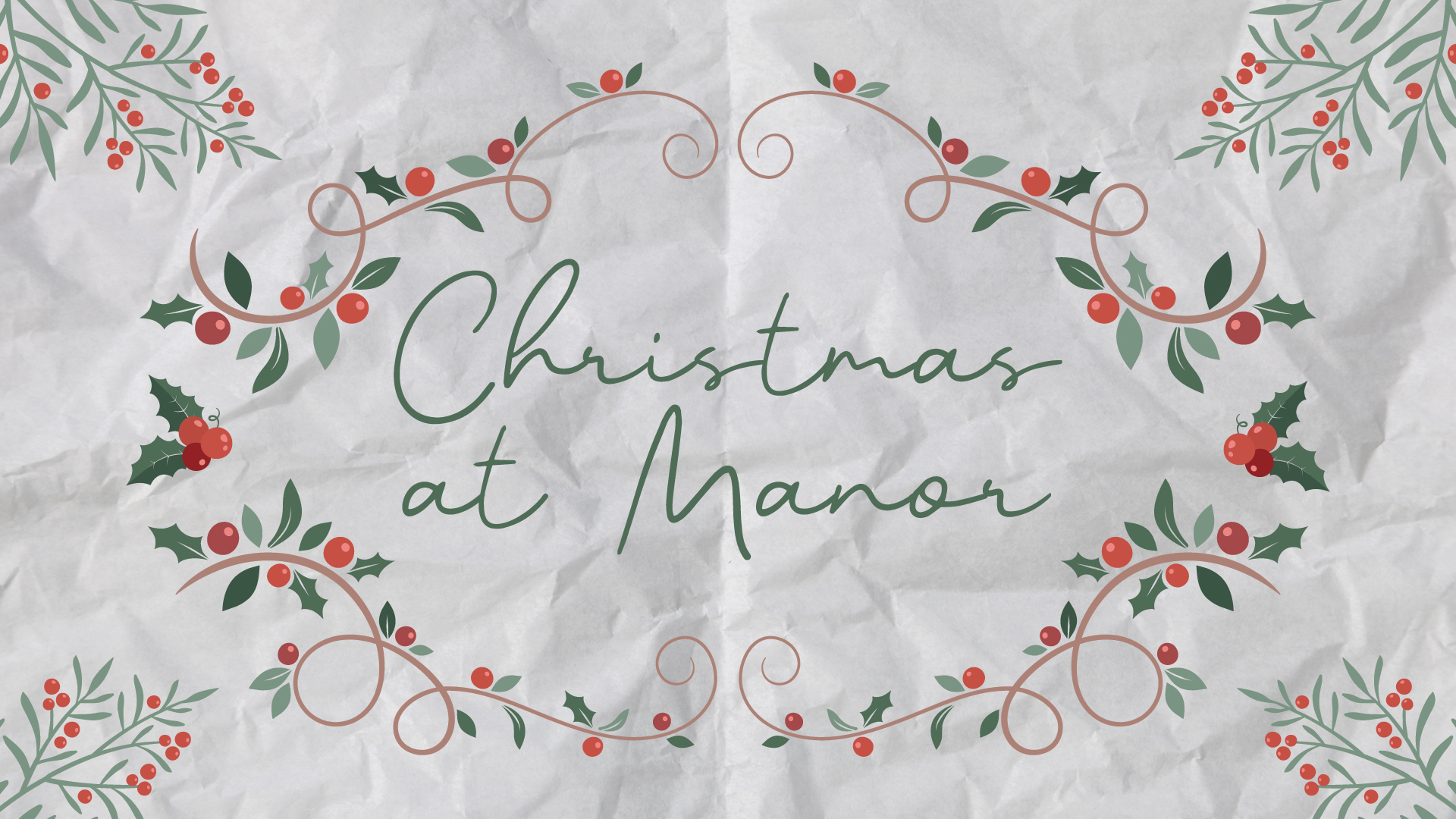 Christmas at Manor