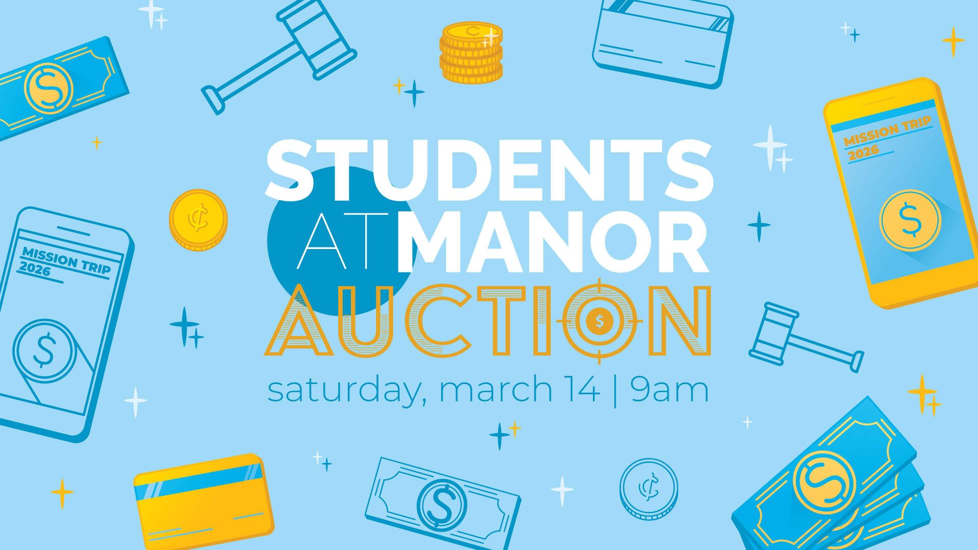 Students at Manor Auction | Saturday, March 14 at 9am