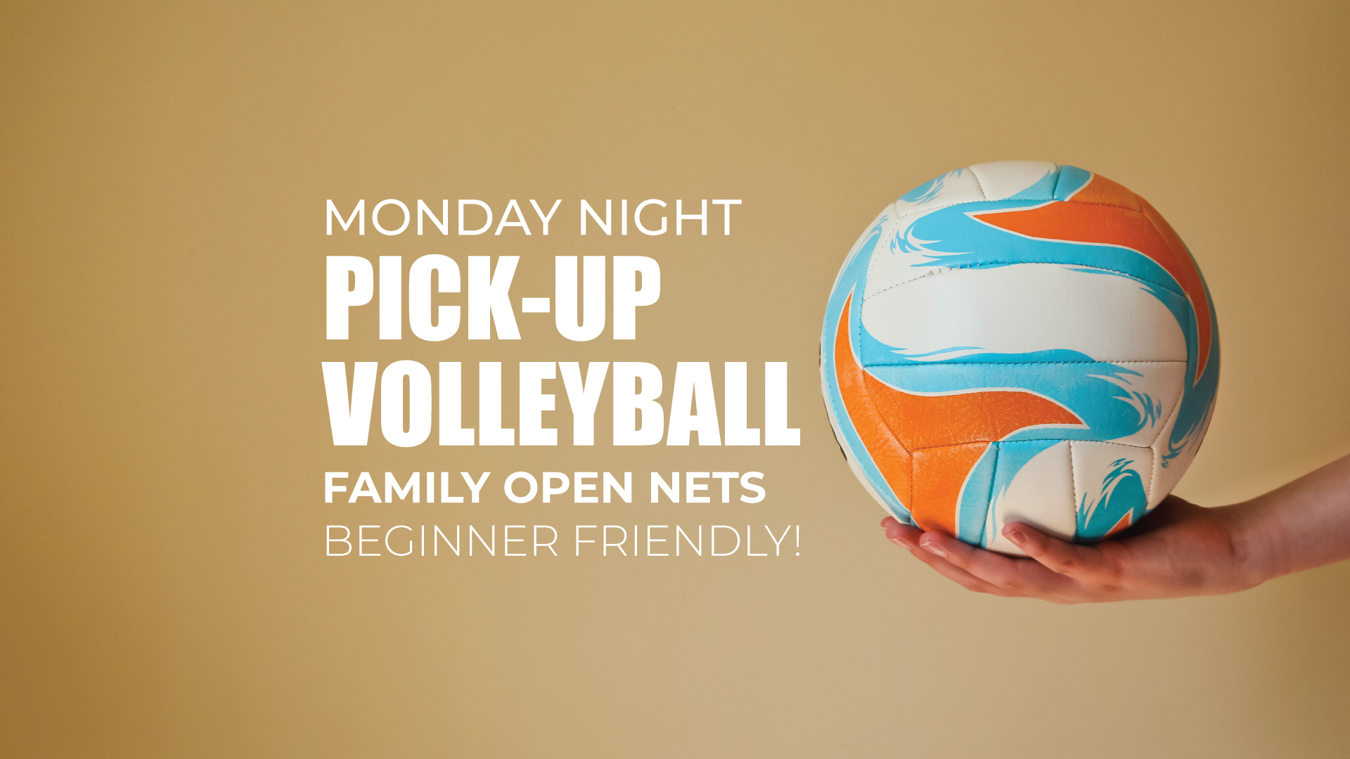 Monday night pick up volleyball will be intermediate open nets in the Manor Church gym. This will be beginner friendly, intermediate play recommended for players 7th grade and up (exceptions may be made by the church). We will play from 6-9:45pm.