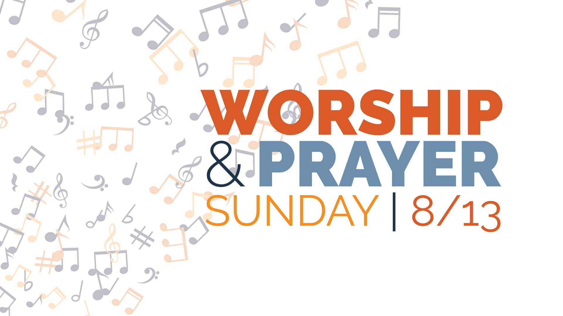 Worship & Prayer Sunday
